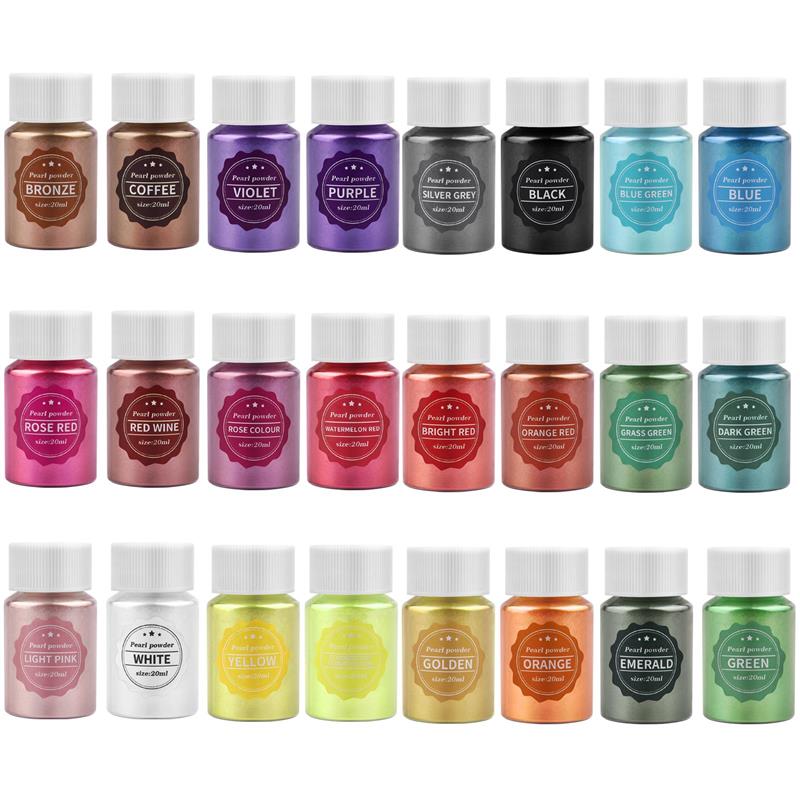 Candle Dye Chip - 10g/Fles Parelmoer Natuurlijke Mica Minerale Poeder