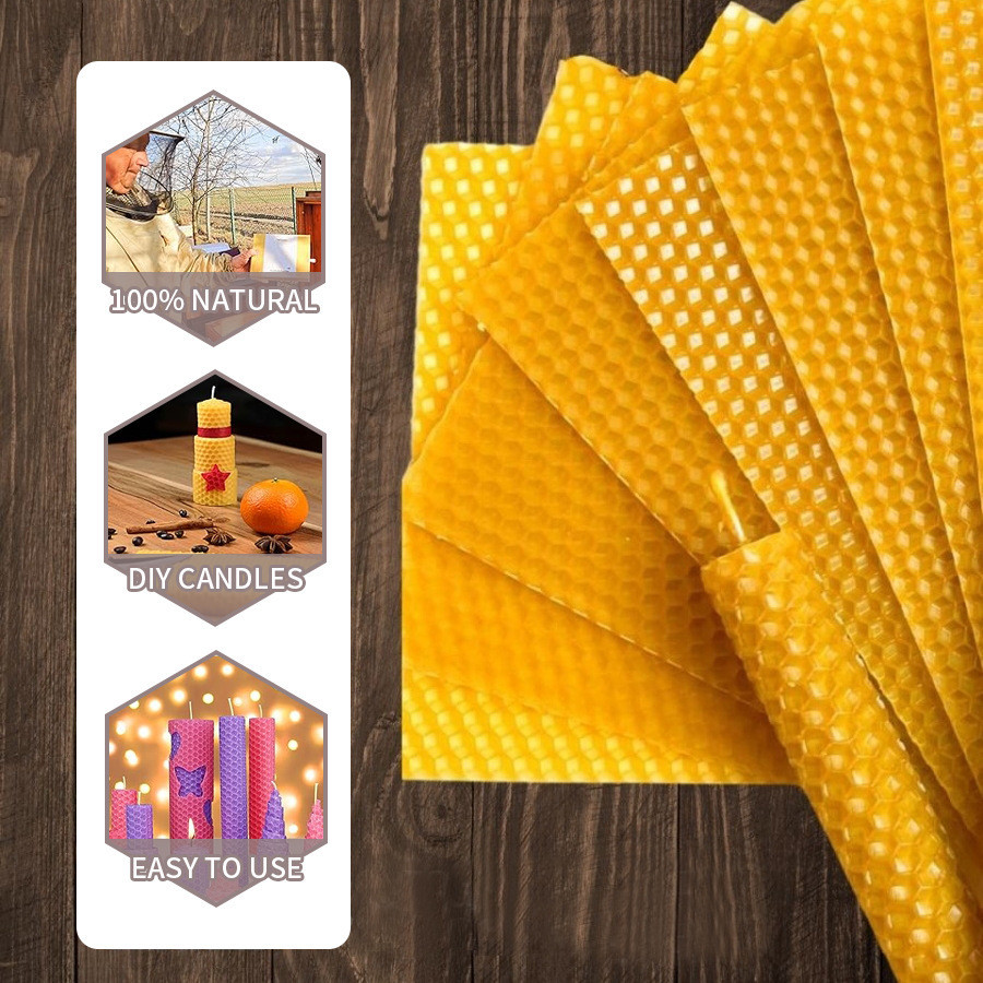 Candle Making Kit Beeswax - 10/20/30 Stuks Natuurlijke Bijenwas Lakens Voor