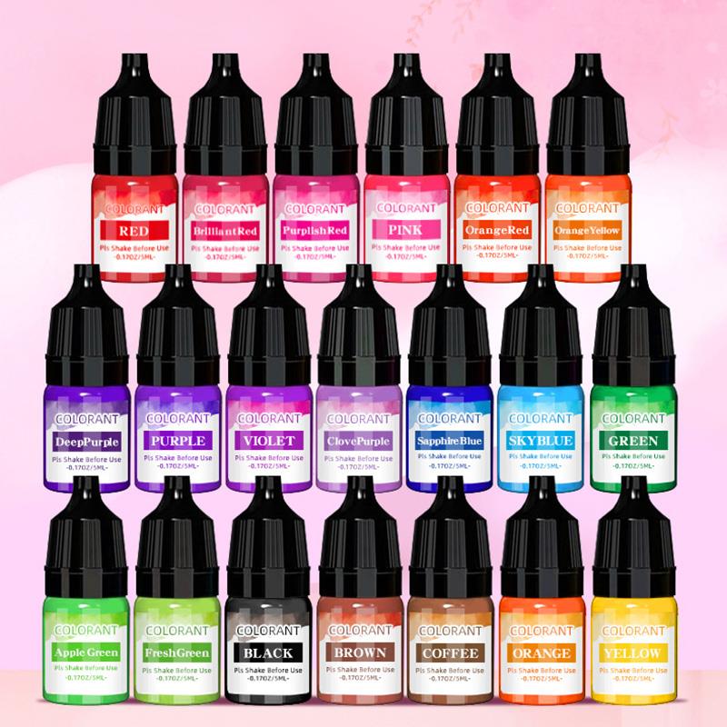 Candle Dye Chip - 5 ml/Fles Kaars Wax Pigment Kleurstof
