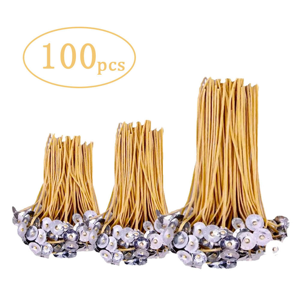 Candle Making Kit Beeswax - 100 Stuks Bijenwas Kaars Wieken 9-20