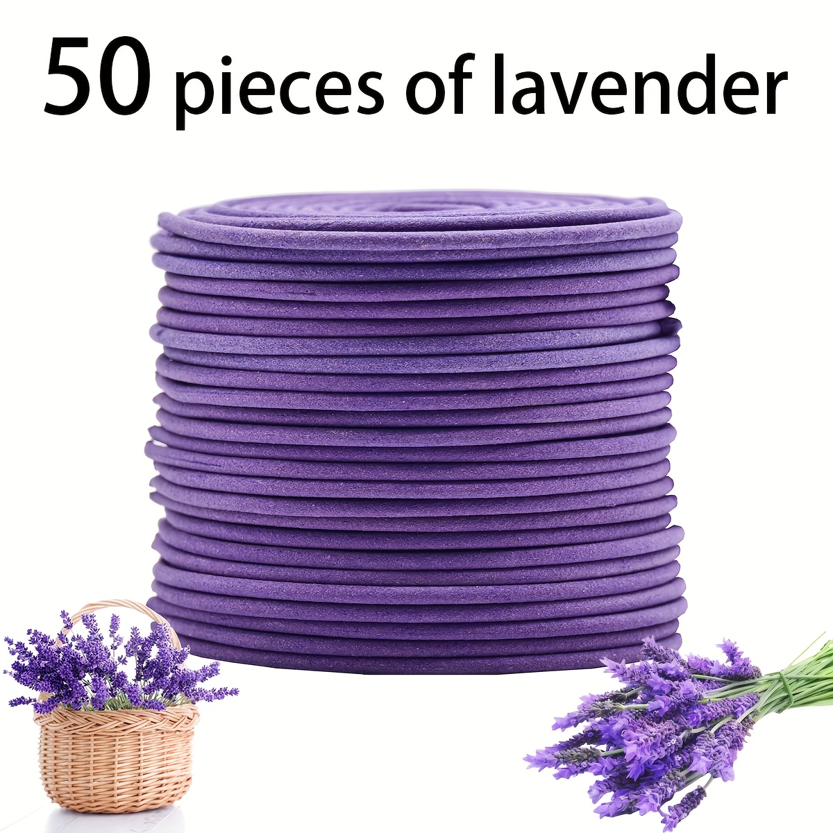 50 spiraalkaarsen met lavendel - Uv Inhibitor Candle recensie en prijs