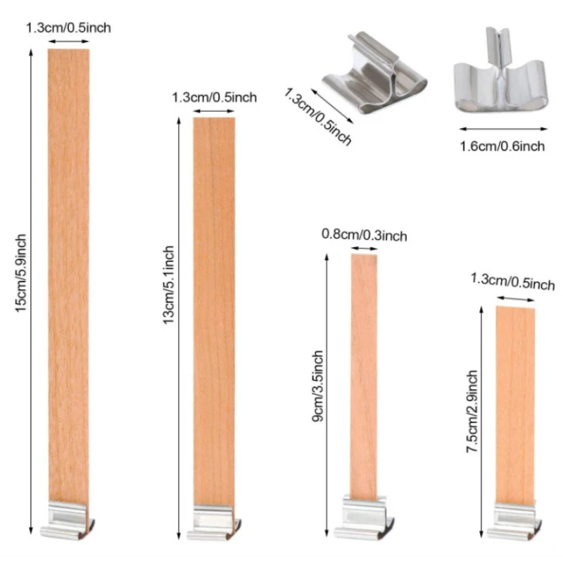 30 Stuks Hoge Kwaliteit Houten - Candle Making Kit Beeswax recensie en prijs
