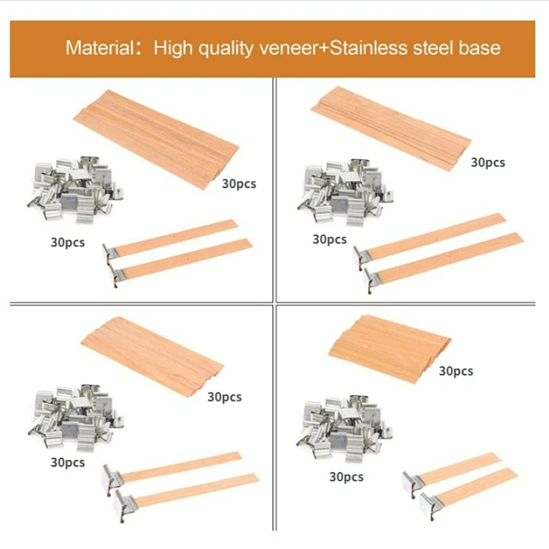 30 Stuks Hoge Kwaliteit Houten - Candle Making Kit Beeswax recensie en prijs