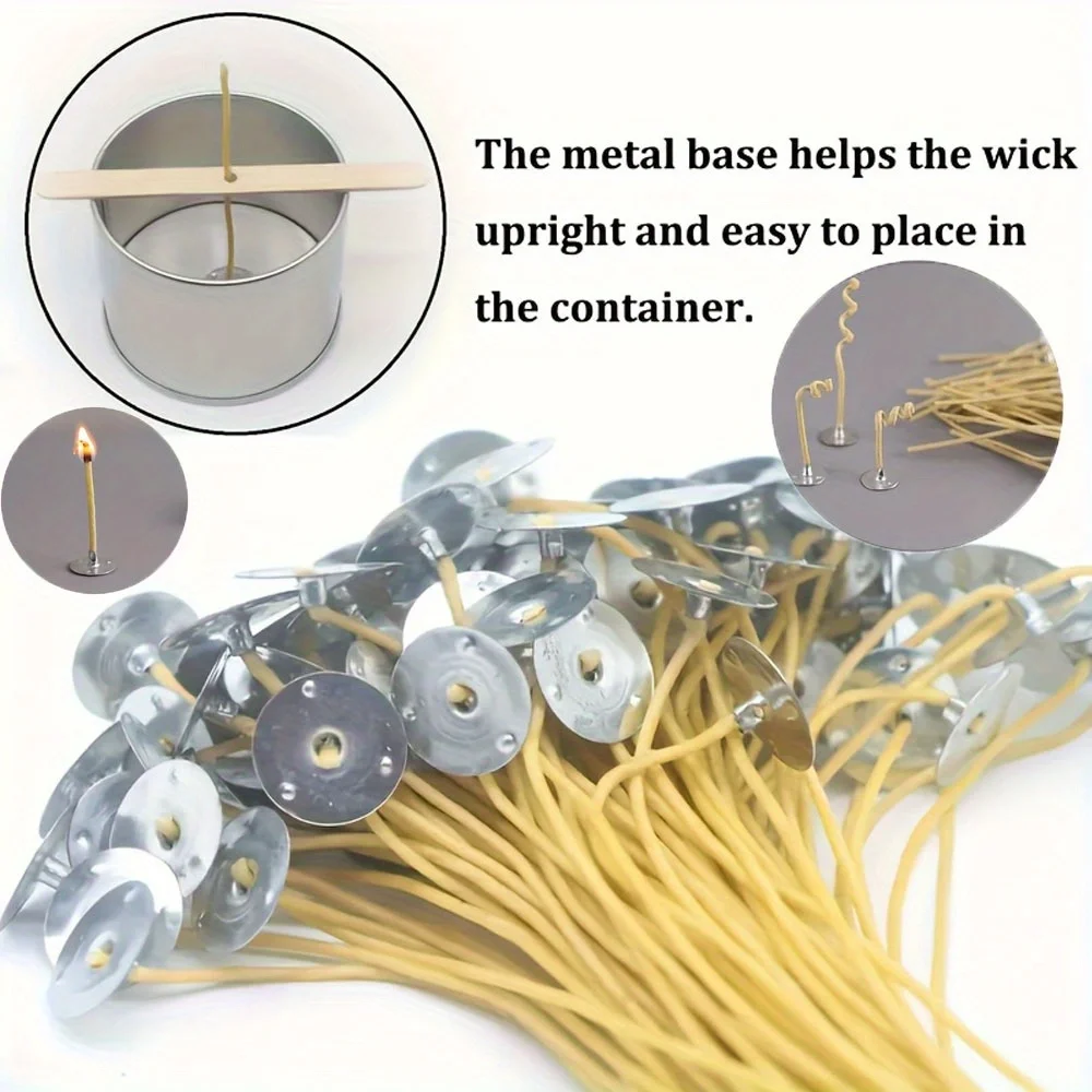 Kaarsenlonten 50 STUKS 8 Inch  - Candle Making Kit Beeswax recensie en prijs