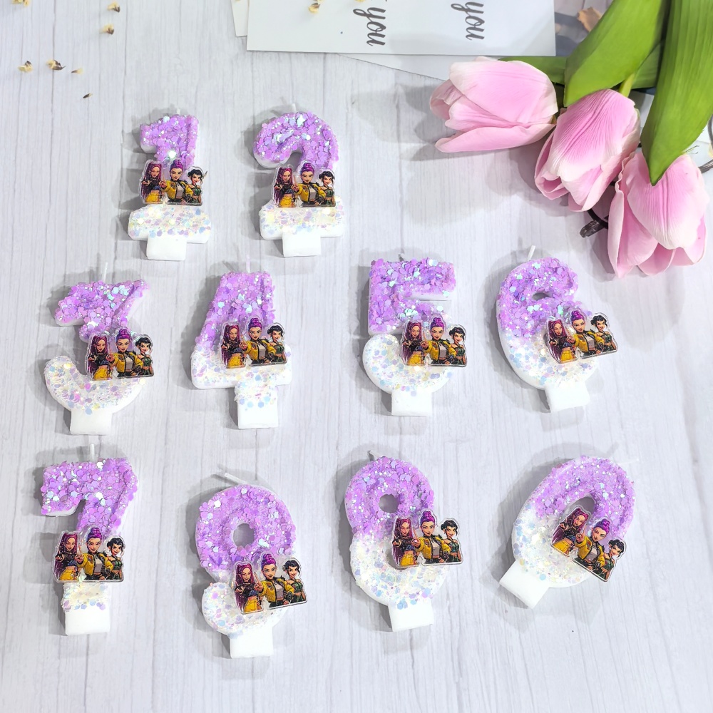 Anime 0-9 Nummerkaars Schattig - Candle Making Kit For Kids recensie en prijs
