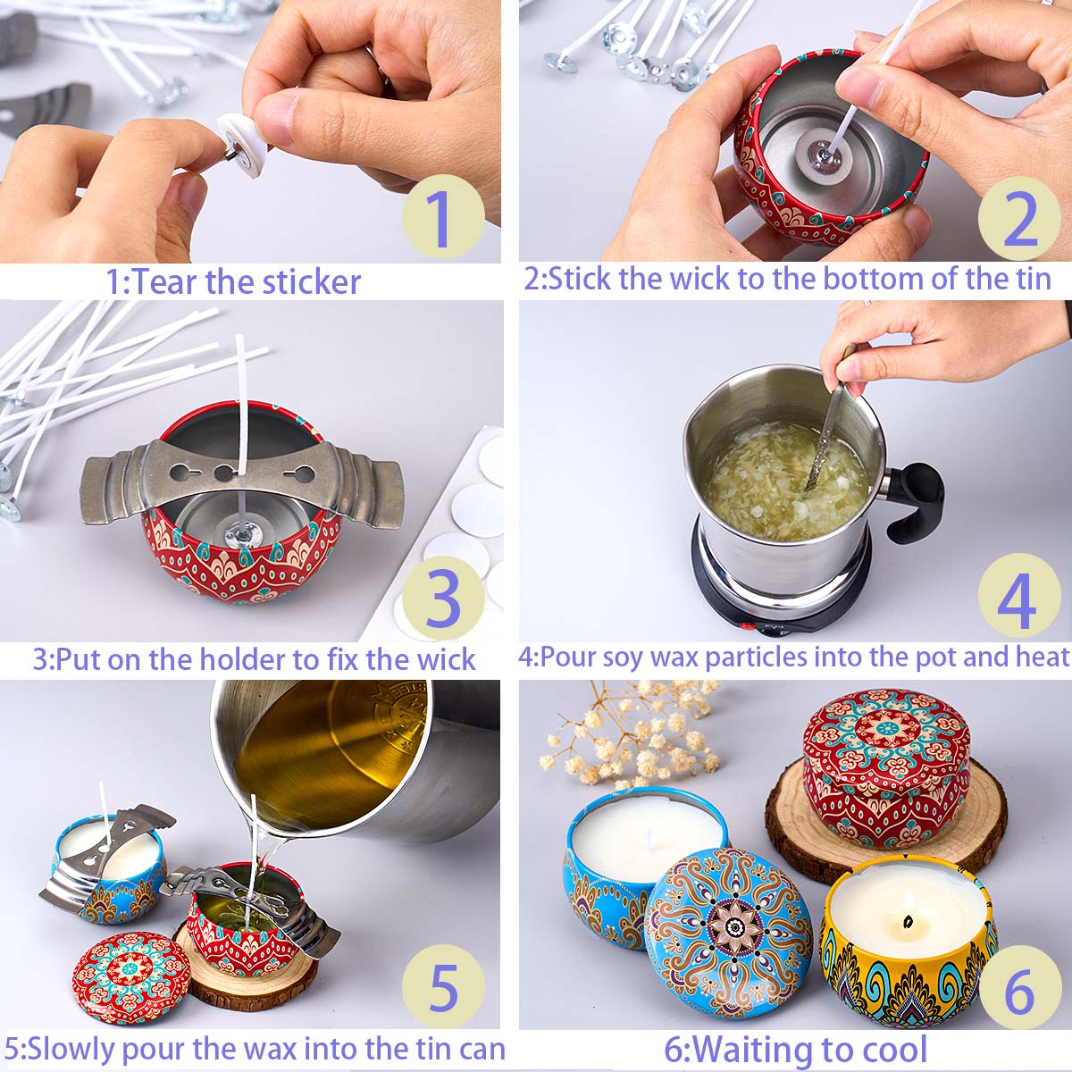 DIY Gereedschapset voor het Ma - Candle Making Kit For Kids recensie en prijs