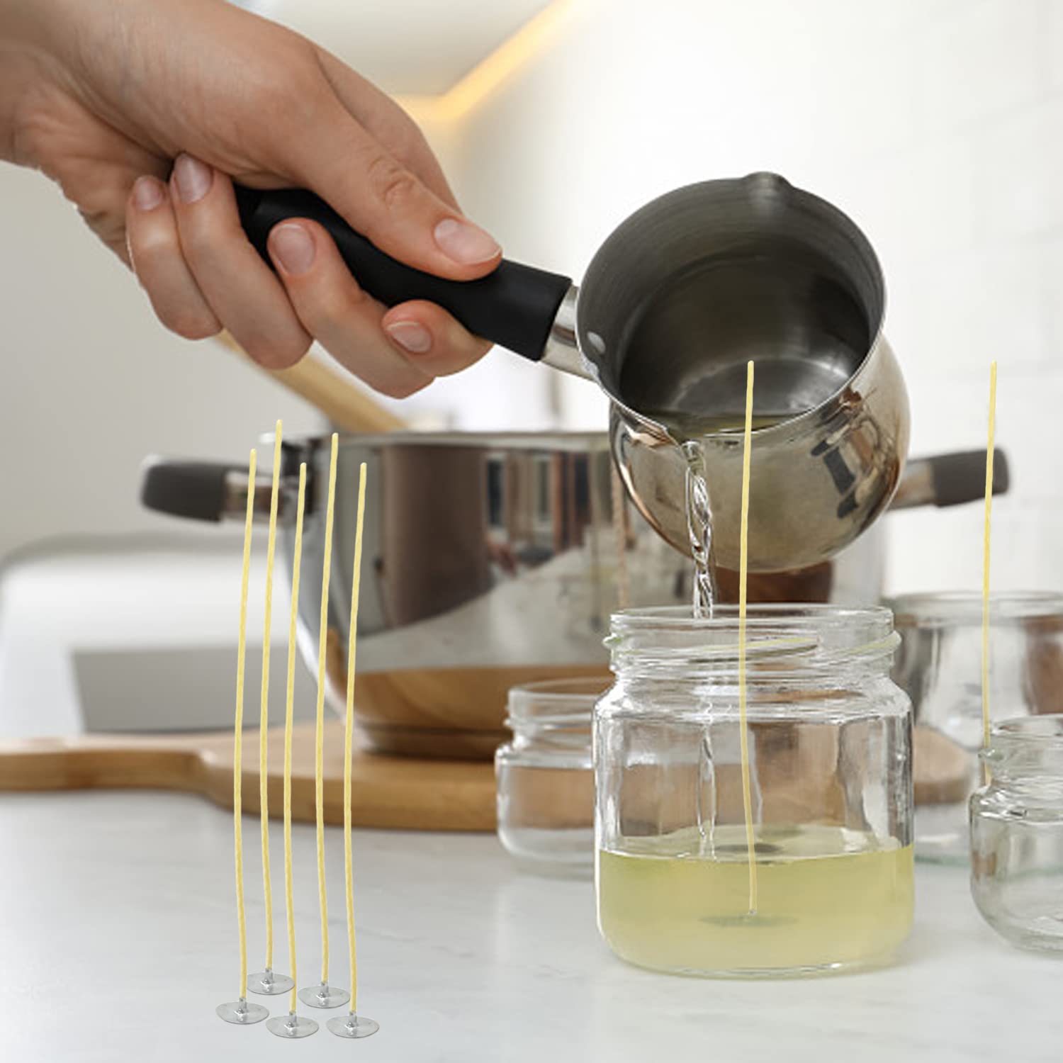 100 Stuks Bijenwas Kaars Wieke - Candle Making Kit Beeswax recensie en prijs