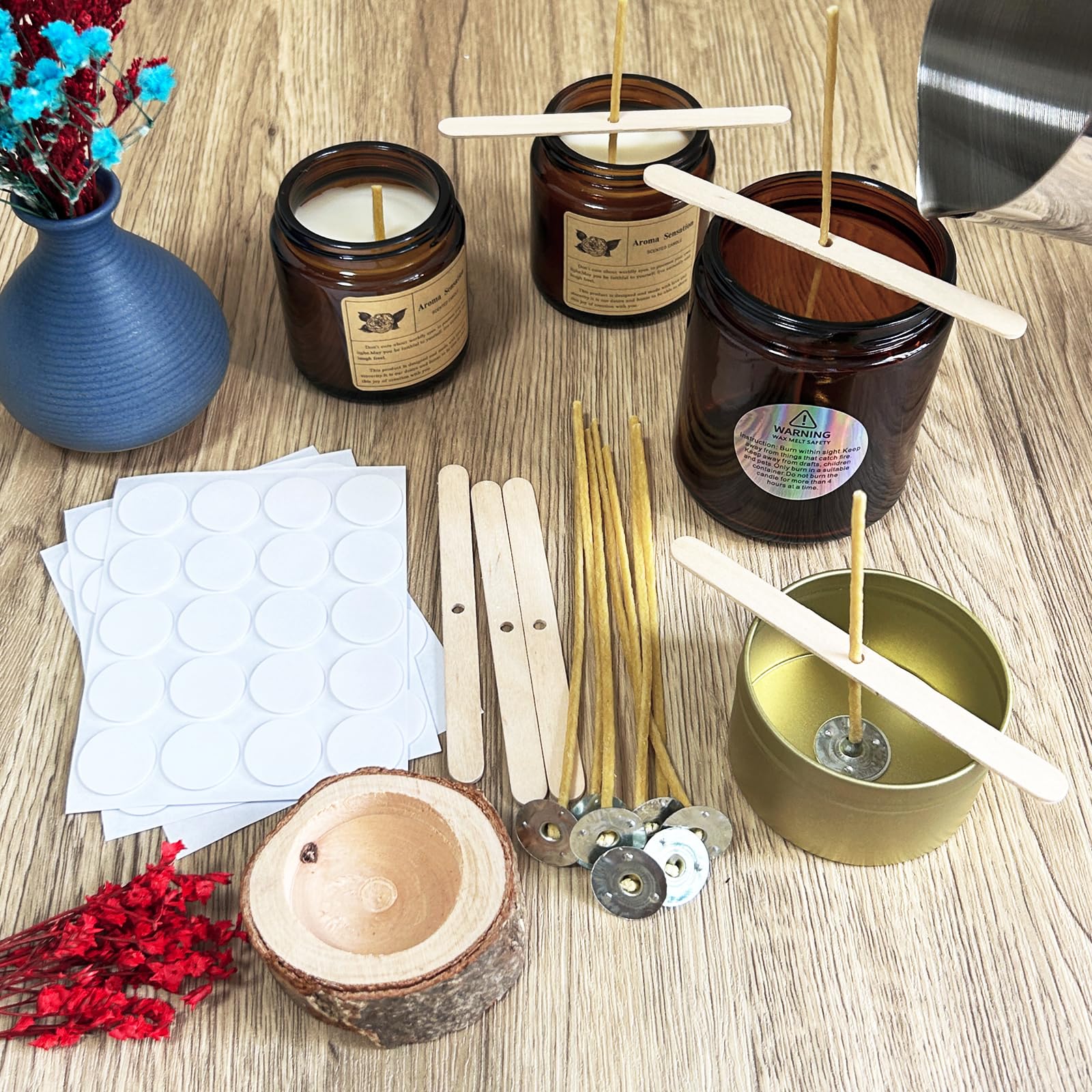 100 Stuks Bijenwas Kaars Wieke - Candle Making Kit Beeswax recensie en prijs